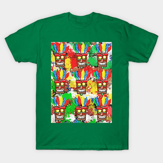 Tiki mask T-Shirt by GrapesmithsArts